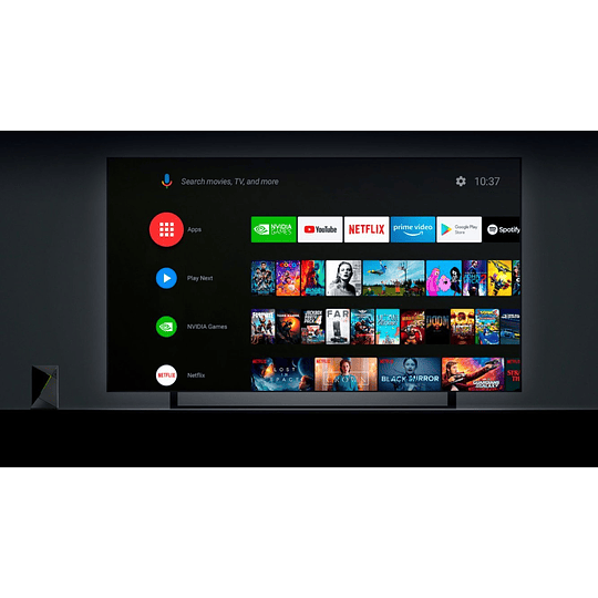 NVIDIA - SHIELD Android TV Pro -  4K HDR Streaming Media Player with Google Assistant and GeForce NOW