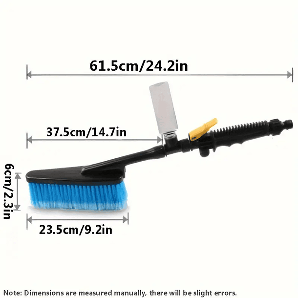 Cepillo Lavado Automático Para Auto Motocicleta Limpieza 5