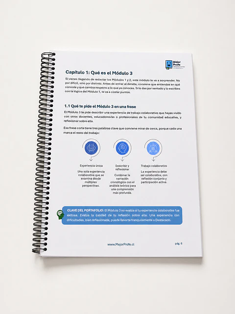 Guía Paso a Paso del Portafolio Docente 2026 — Módulo 3: Trabajo Colaborativo