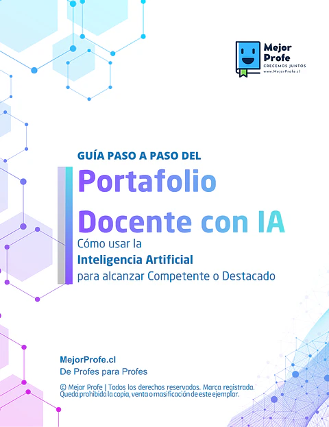 Guía Portafolio docente con IA, cómo usar la inteligencia artificial a tu favor