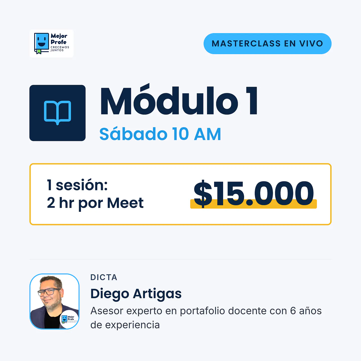 Masterclass en Vivo: Módulo 1 1