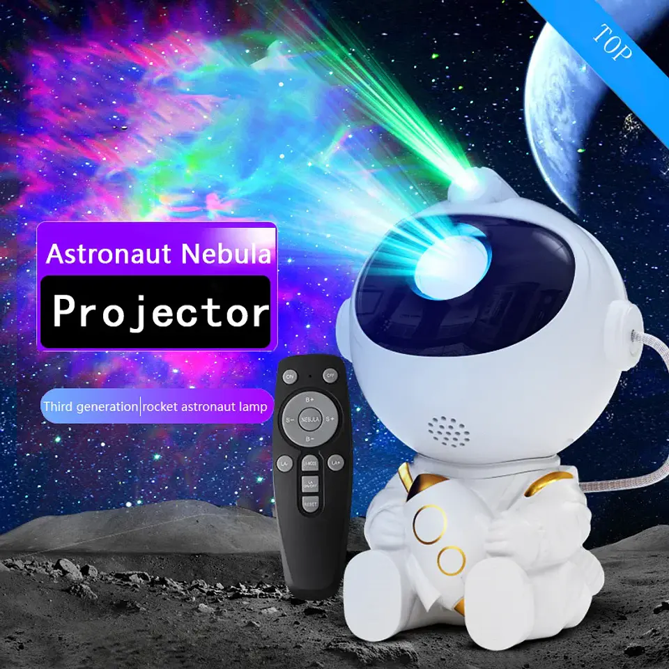 Projetor Mágico de Estrelas e Galáxias - Noites Infinitas 1