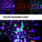 RGB Night Lights LED Projector Light Starry Moon Galaxy Projection Lamp 5V USB for Kids Present Christmas Gift Room Decorations - Thumbnail 3