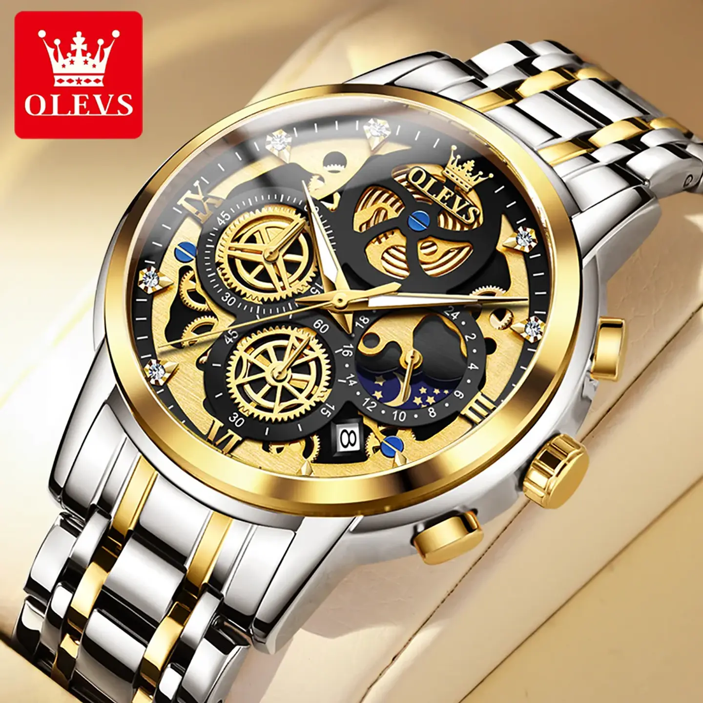 OLEVS Top Brand Luxury  2