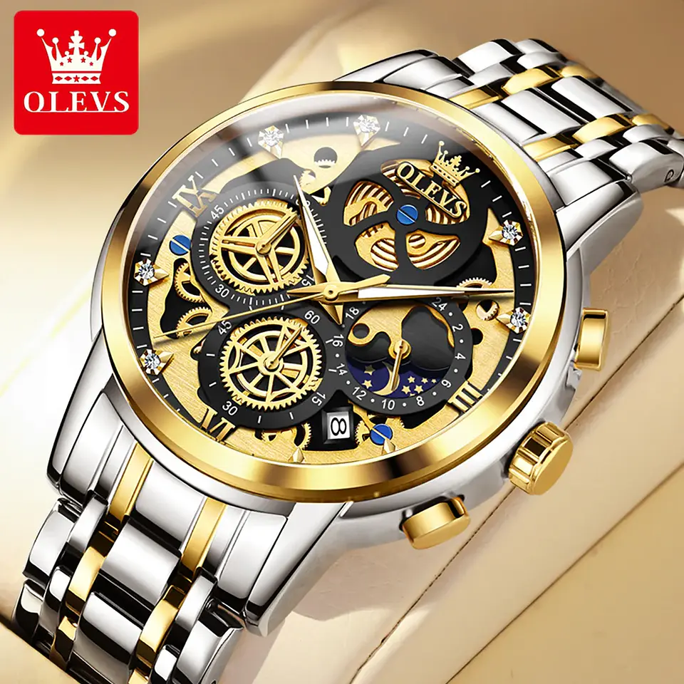OLEVS Top Brand Luxury  2