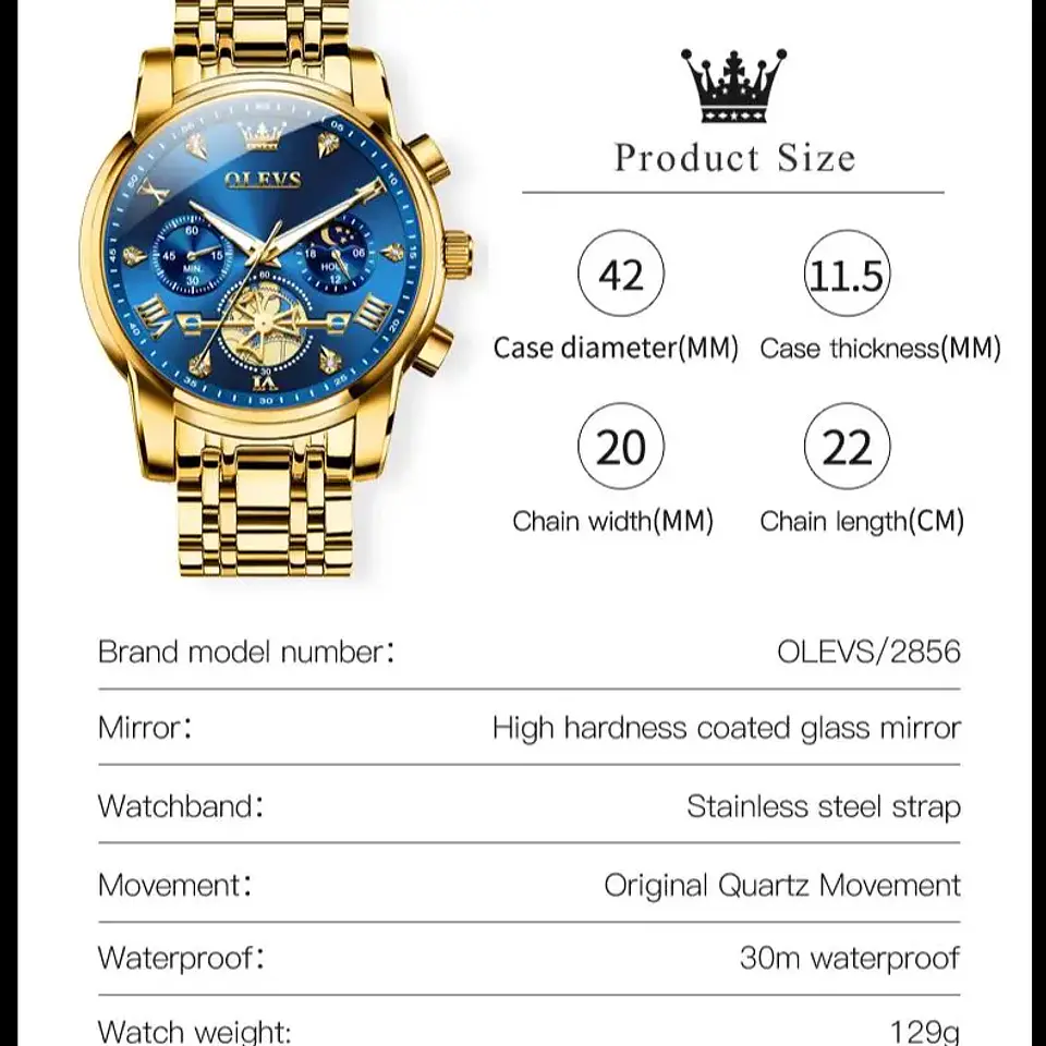 OLEVS Luxury Classic 5