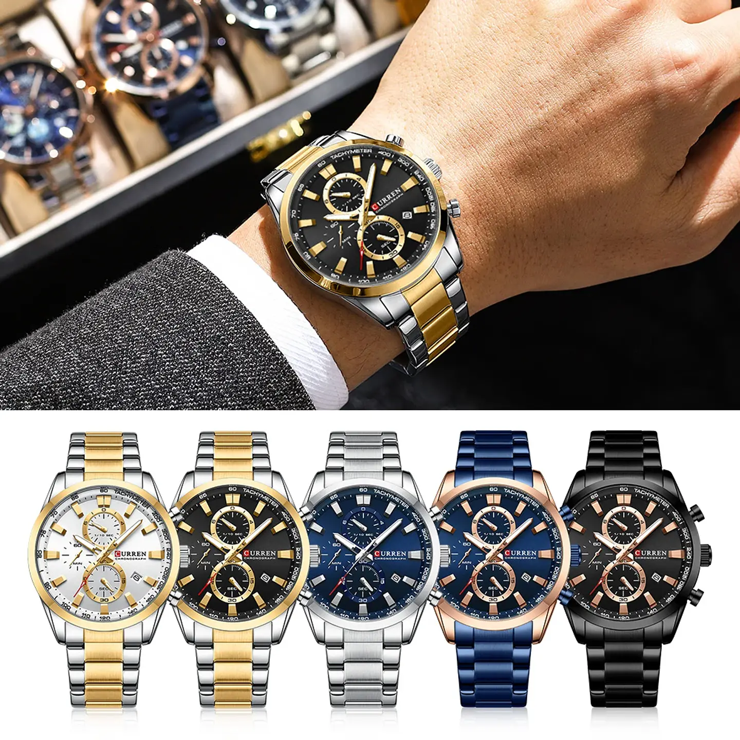CURREN Chrono Sport 6