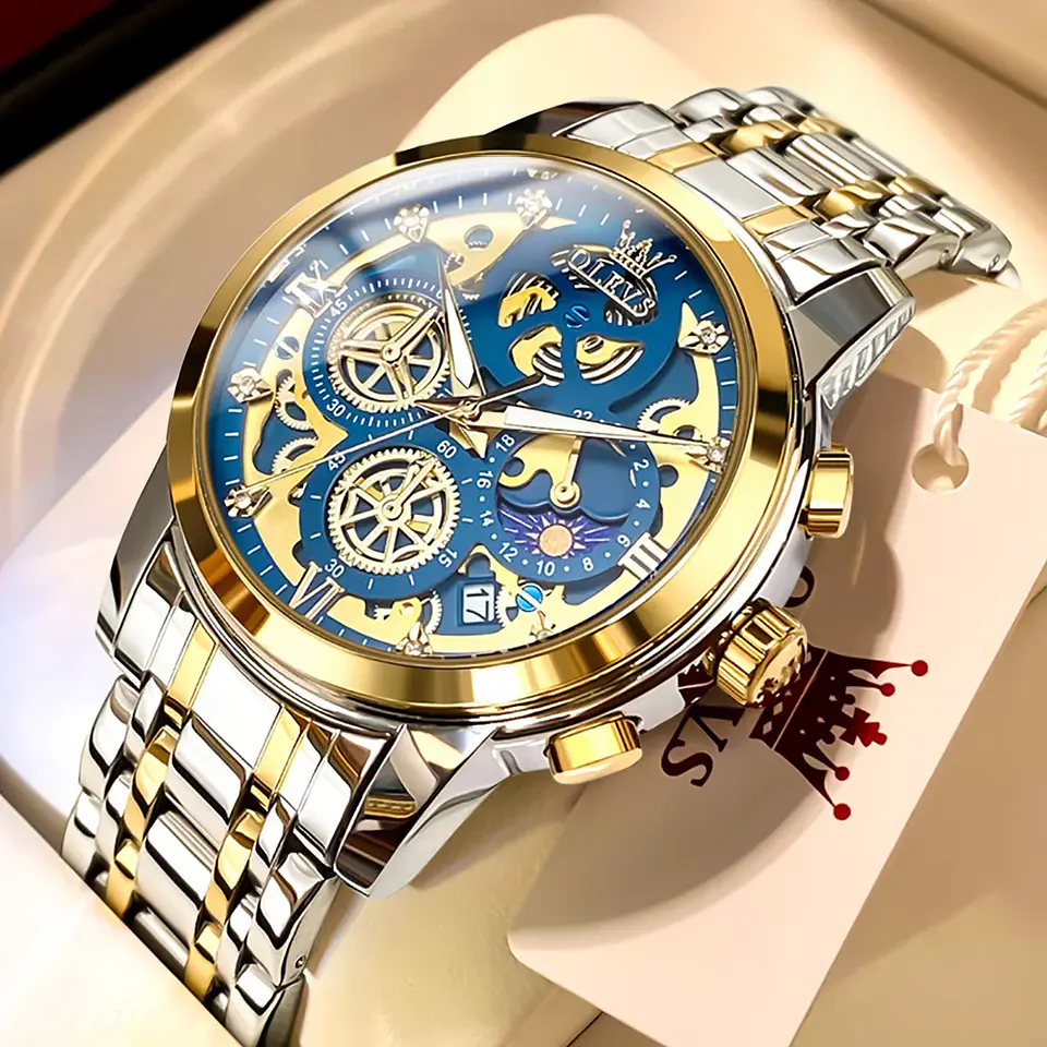 OLEVS Top Brand Luxury  6