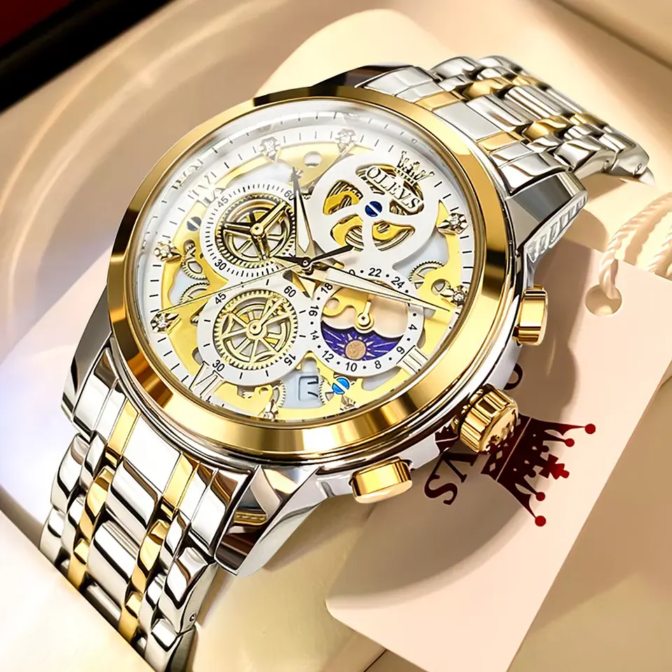 OLEVS Top Brand Luxury  7