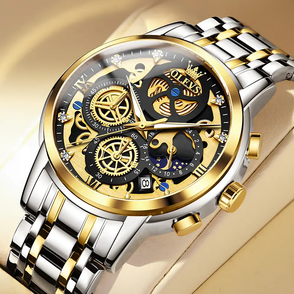 OLEVS Top Brand Luxury  8