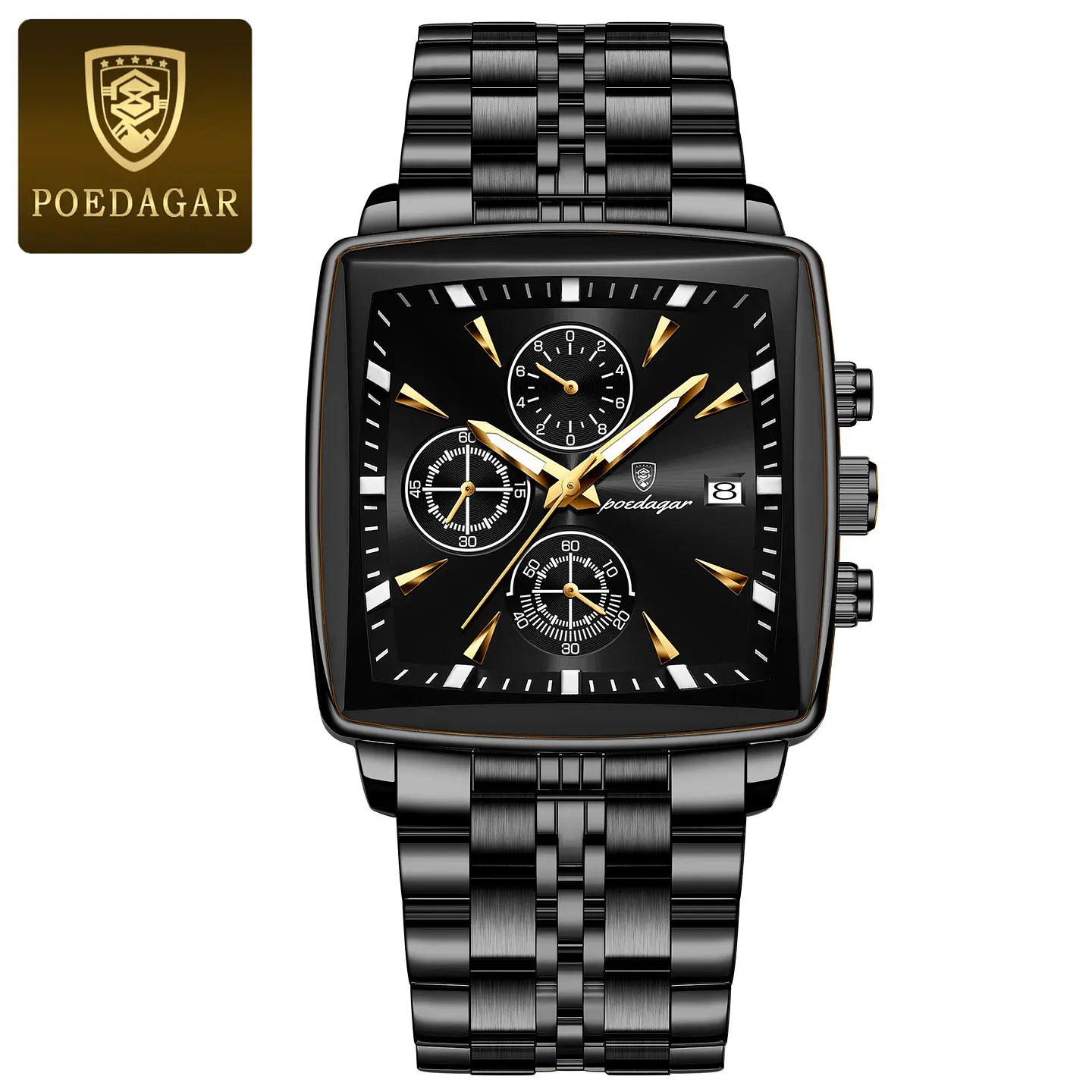 POEDAGAR Luxury Square Sport  10