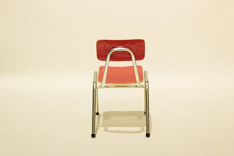 Silla kinder roja