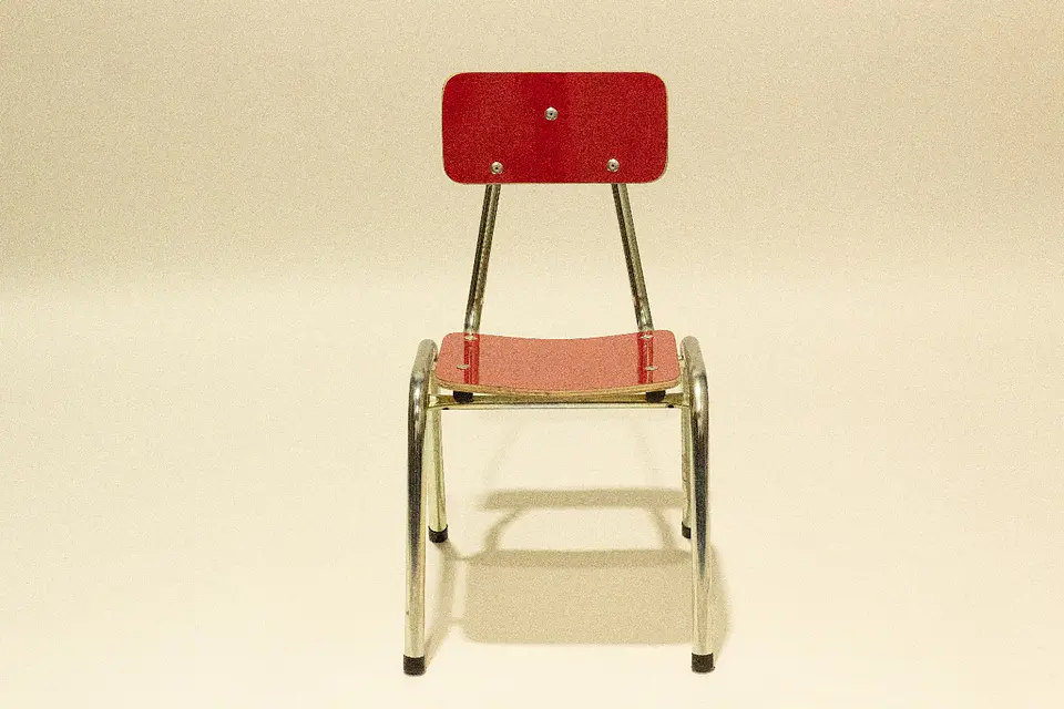 Silla kinder roja 1