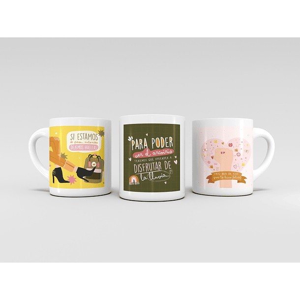 Tazas ilustradas – colección 19