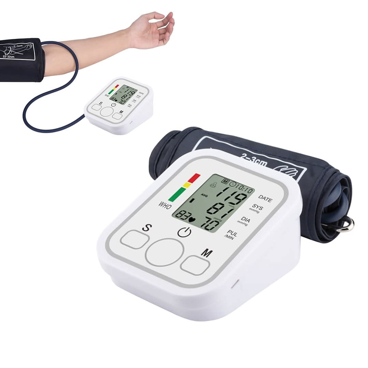 Toma Presión Brazo Digital Mini USB Tensiómetro Tasbel 1