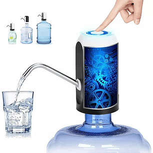 Dispensador Eléctrico De Agua Para Botellon Recargable