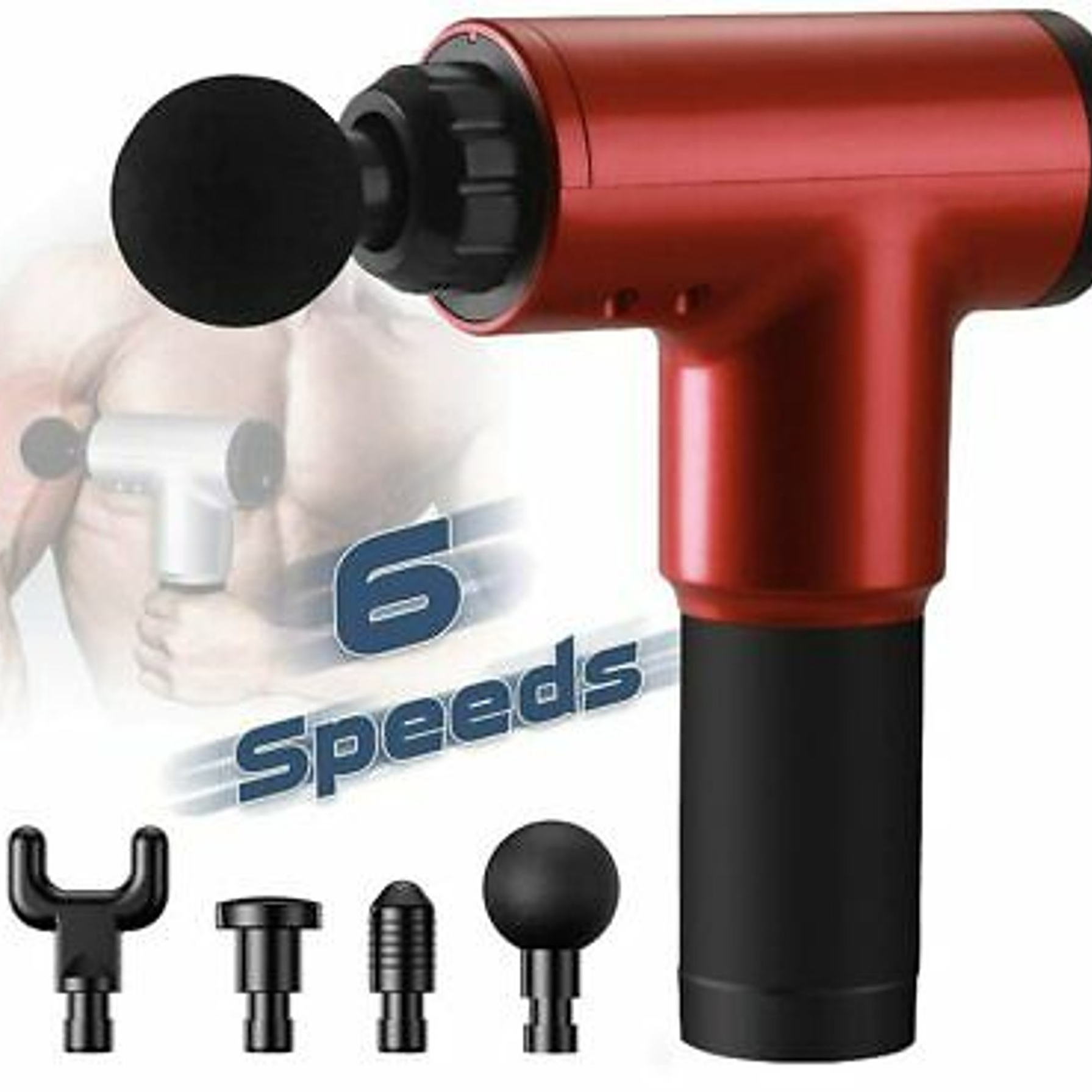 Masajeador muscular pistola masaje terapéutico inalámbrico 4