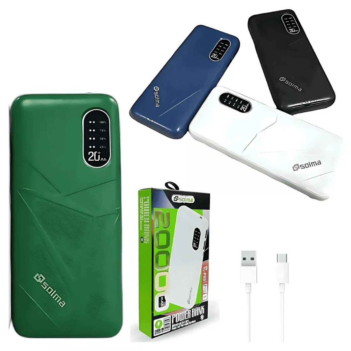 Power Bank Solma 20000mAh Fast Charger Solma 1