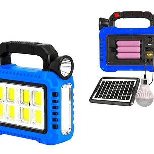Linterna Solar Multifuncional 50W Tasbel