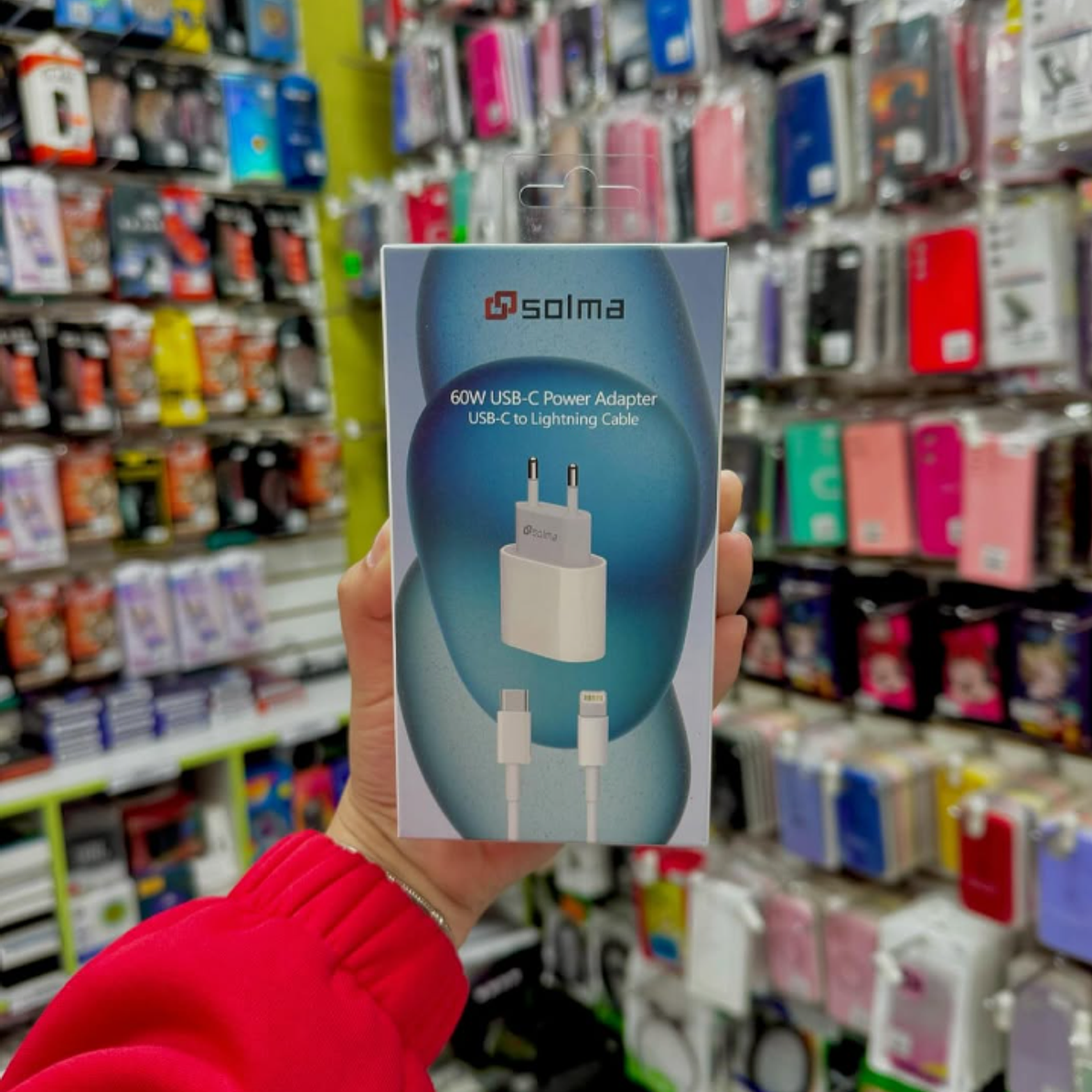 Cargador IPhone Usb -C a Lightning 60w Solma 3