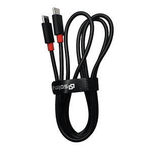 Cable Tipo C a Tipo C 1 Metro Modelo SL-C195 Solma