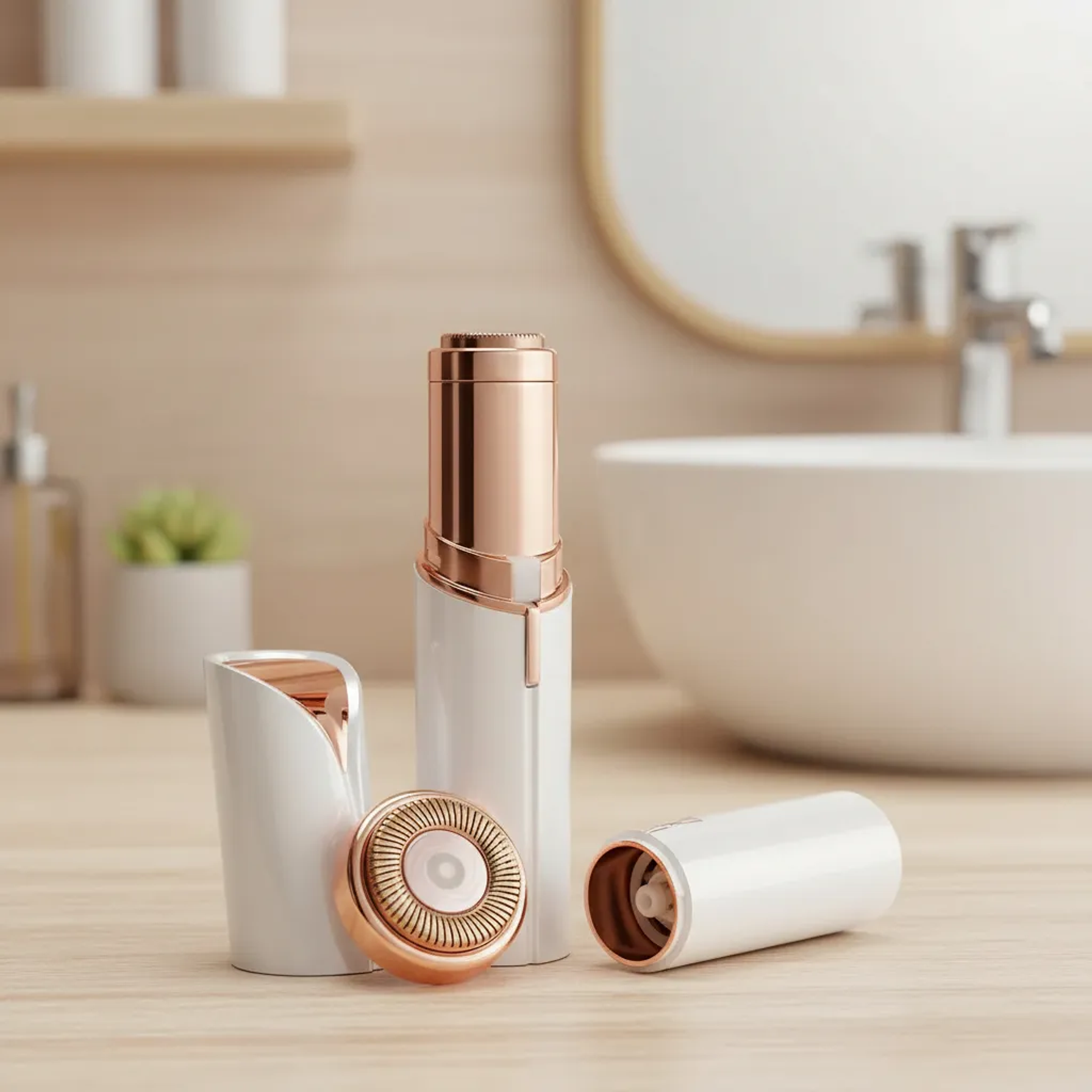 Depiladora Portátil Removedor De Vello Facial Recargable 3