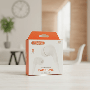 Audifono Con Gomita SL-E110 Solma