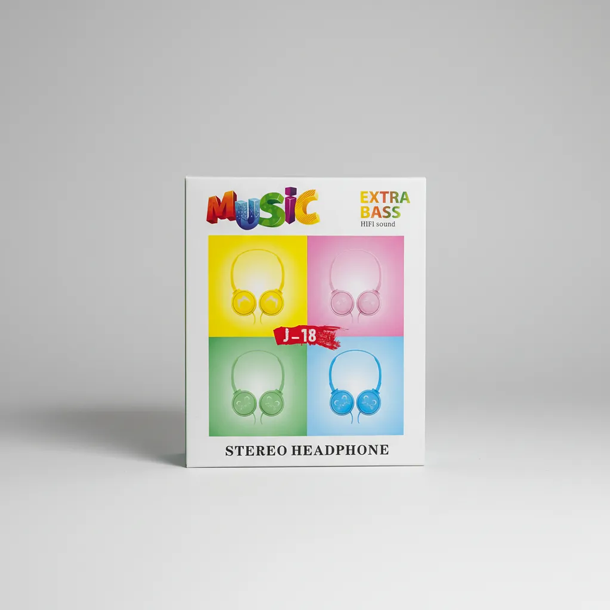 Audífonos J-18 Con Sonido De Alta Calidad  1