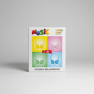 Audífonos J-18 Con Sonido De Alta Calidad 