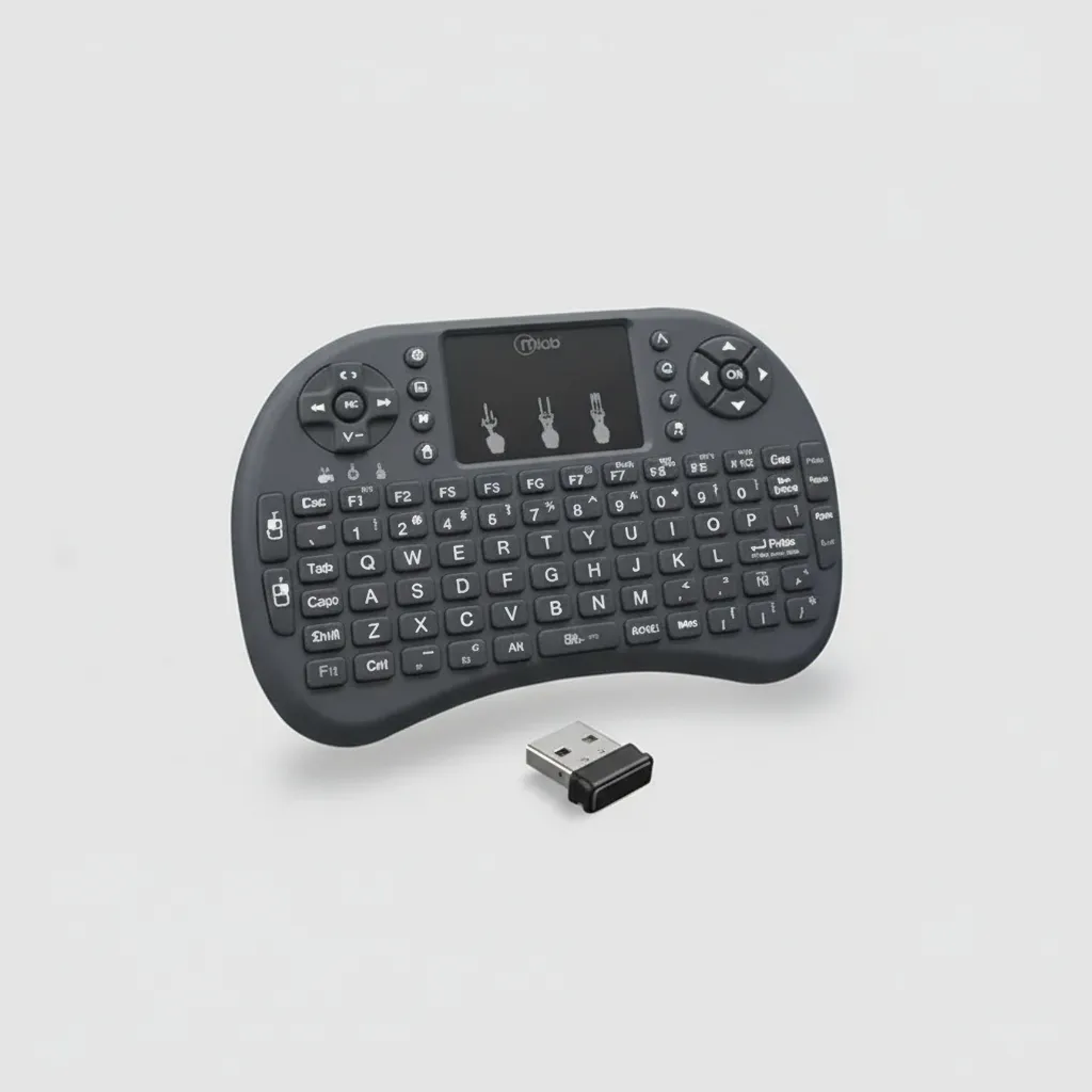 Teclado Mini Smart touchpad, para Smart TV Mlab 1