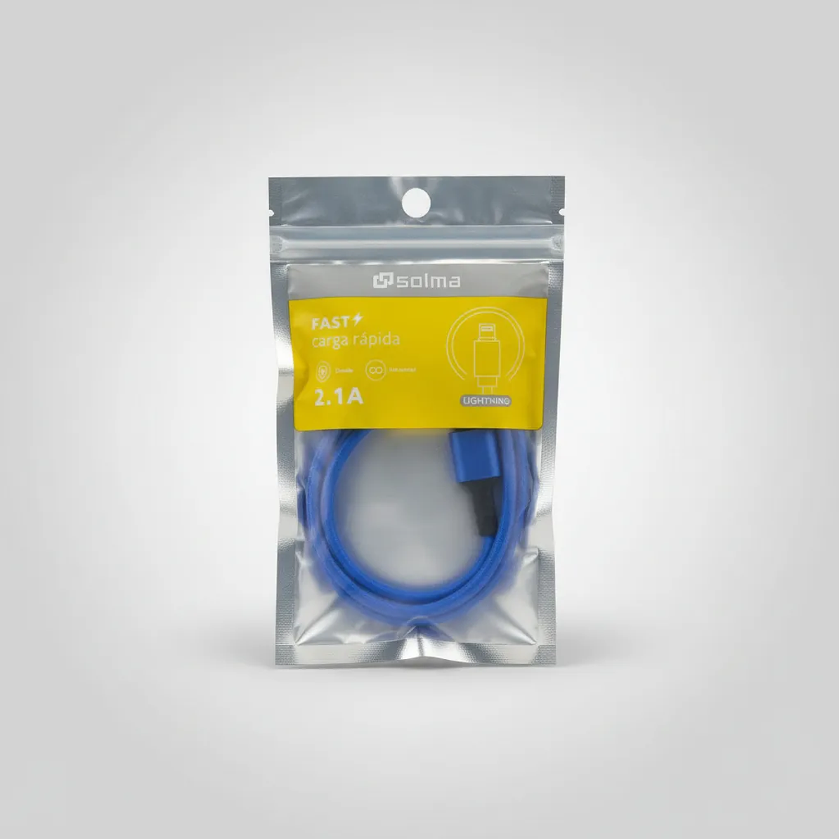 Cable De Carga Para Iphone De 1 M 1