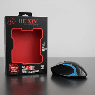 Mouse Gamer Inalámbrico Jie Xin 2.4ghz Usb Pc / Notebook