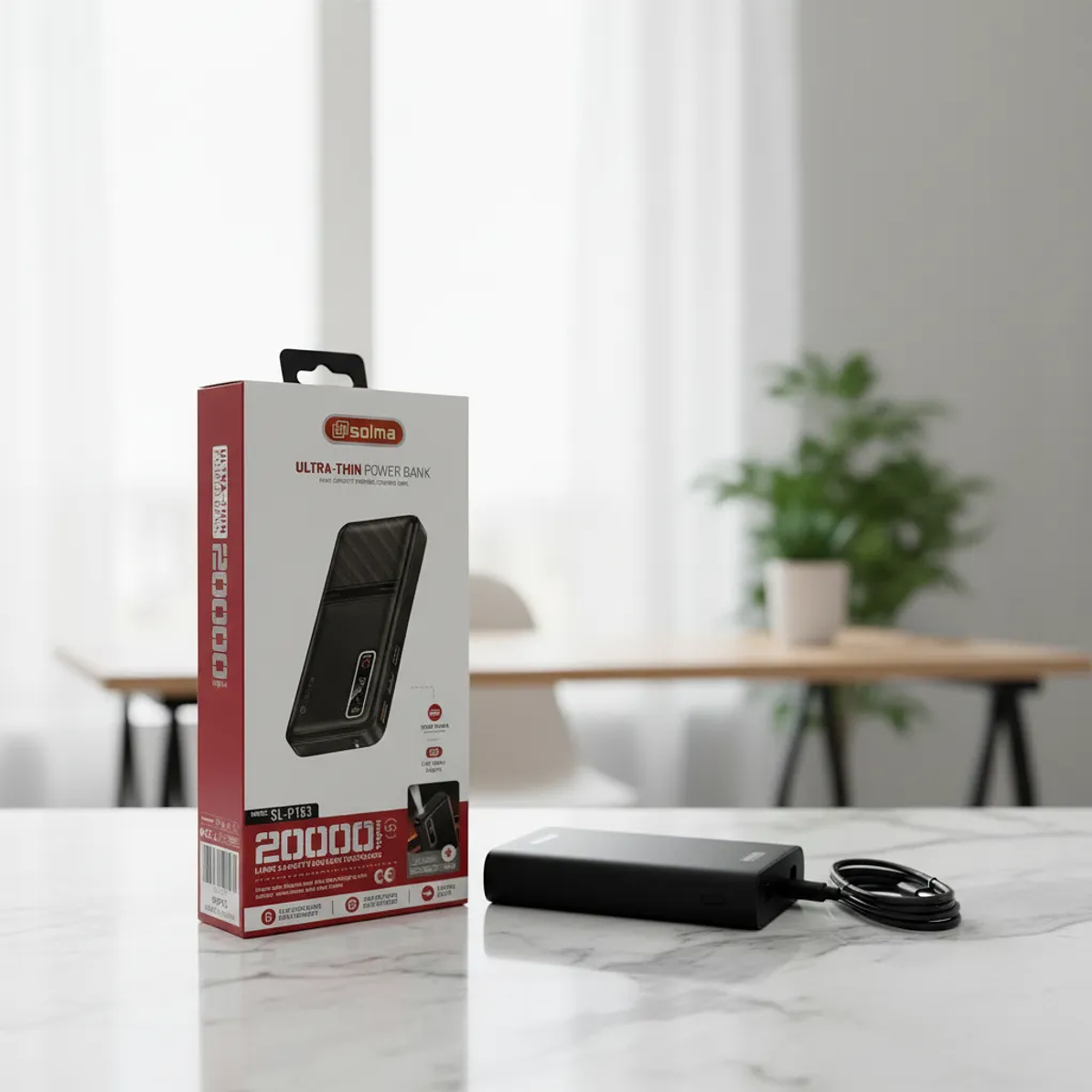 Power Bank 20000mAh Model SL-P154 Solma 4