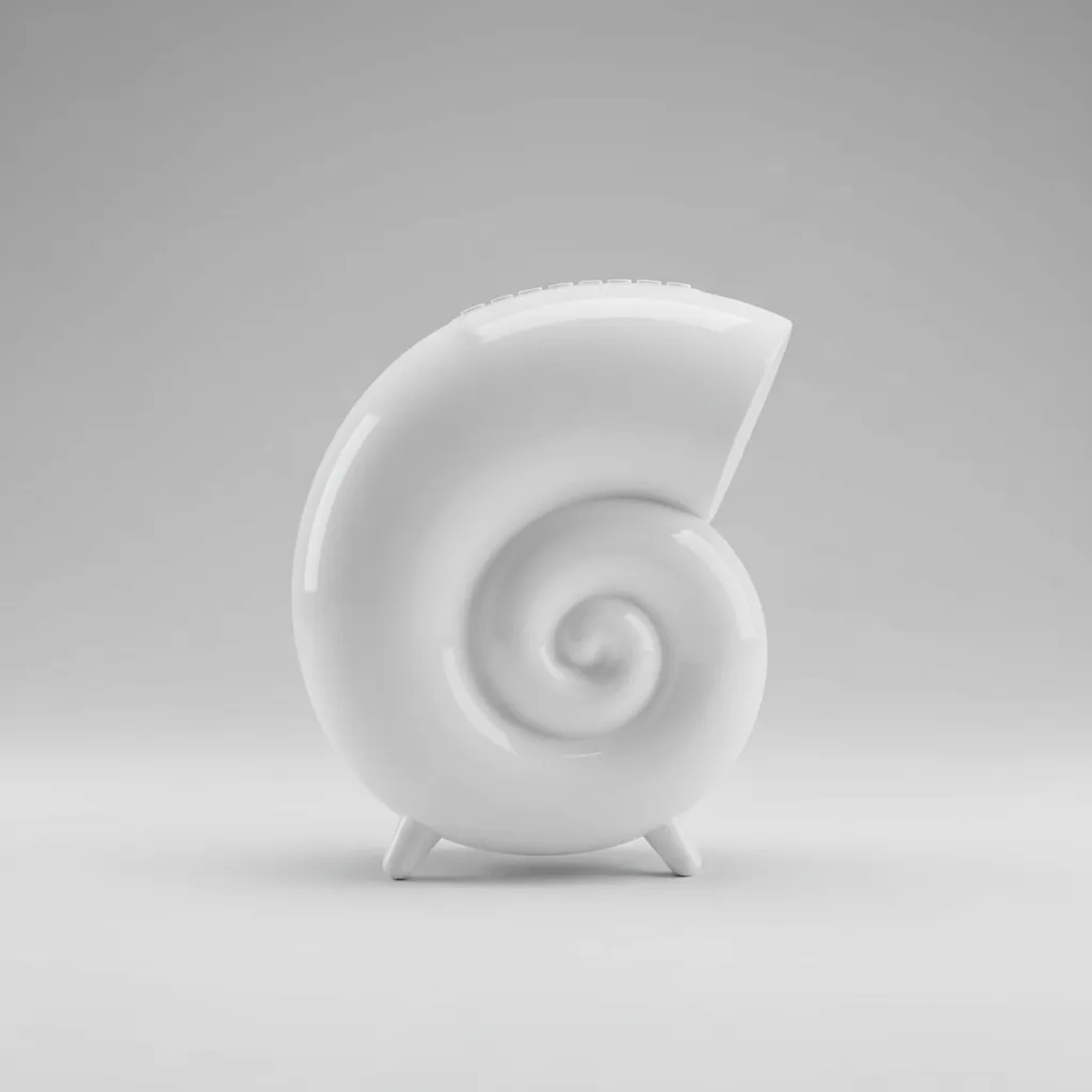 Parlante Bluetooth Con Forma De Caracol RGB 2