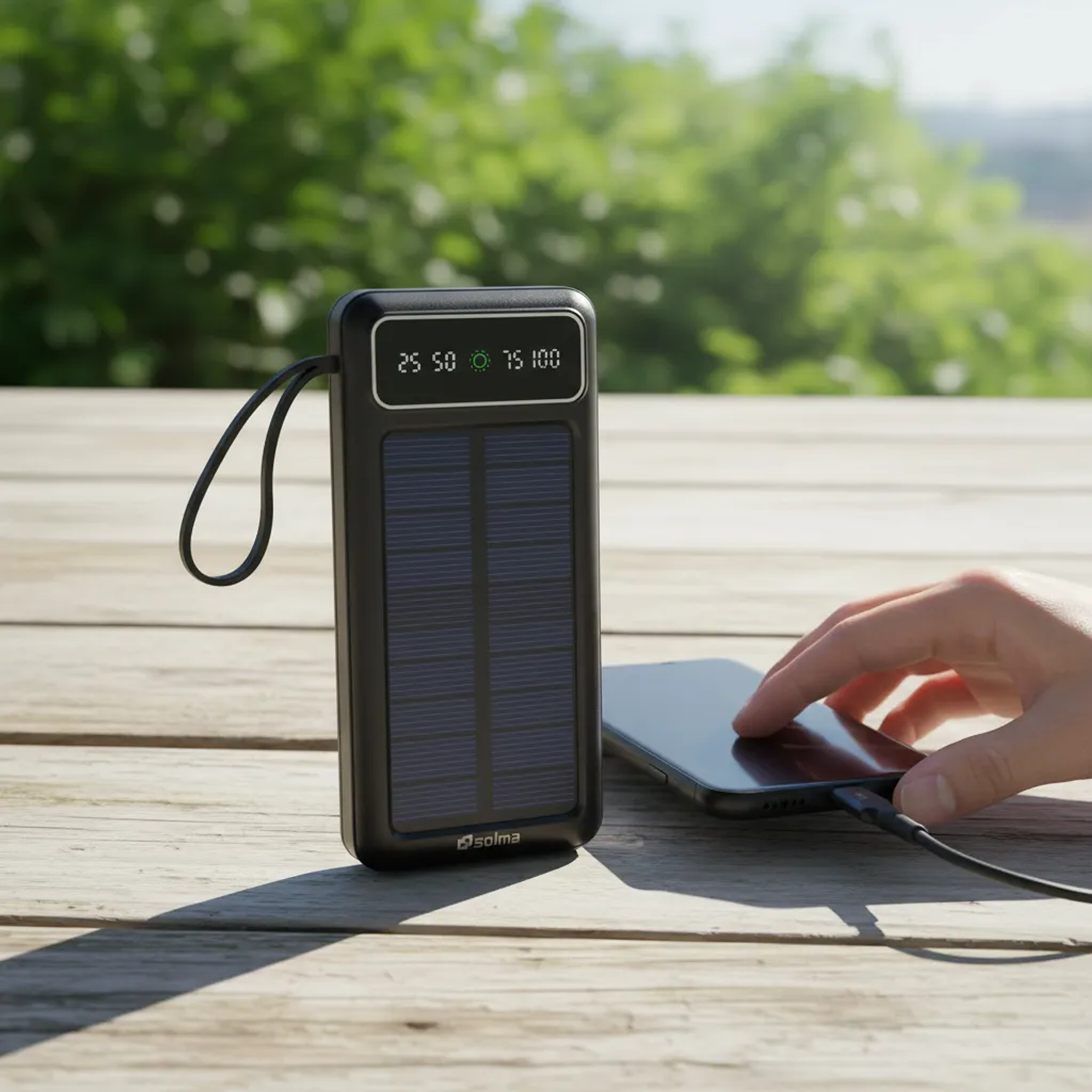 Power Bank Solar 30000mah Modelo Sl-p128 Solma 4