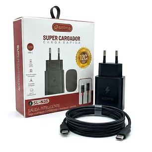 Cargador C A C Turbo Power 120w Carga Rápida Con Cable 1m