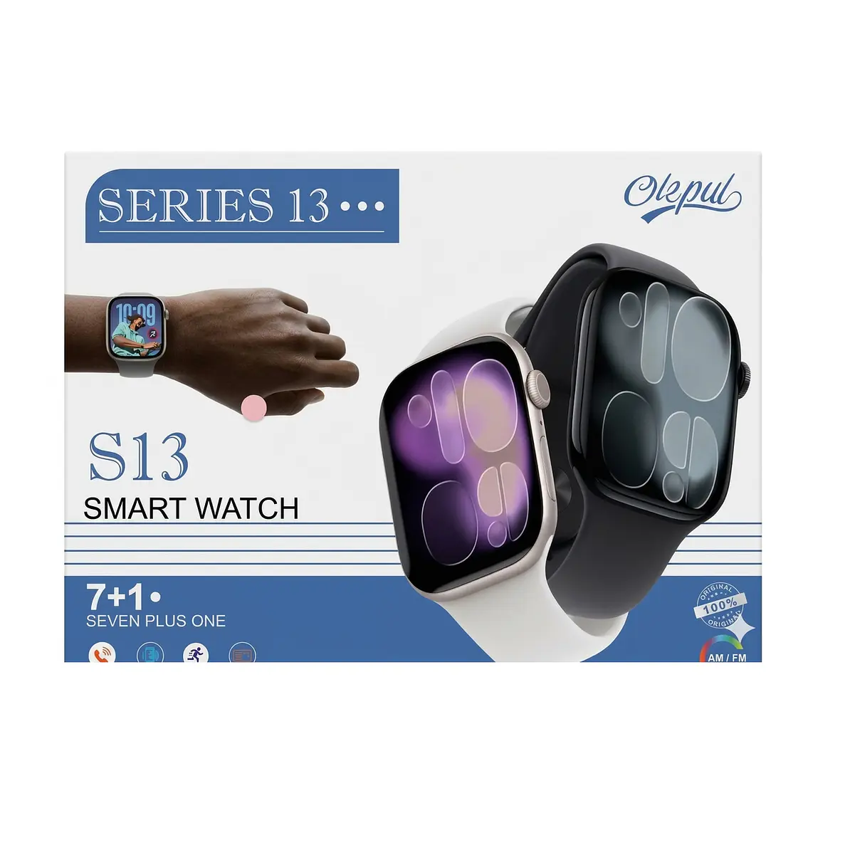 Smartwatch S13 Series 12 Reloj Inteligente + 7 Correas 1