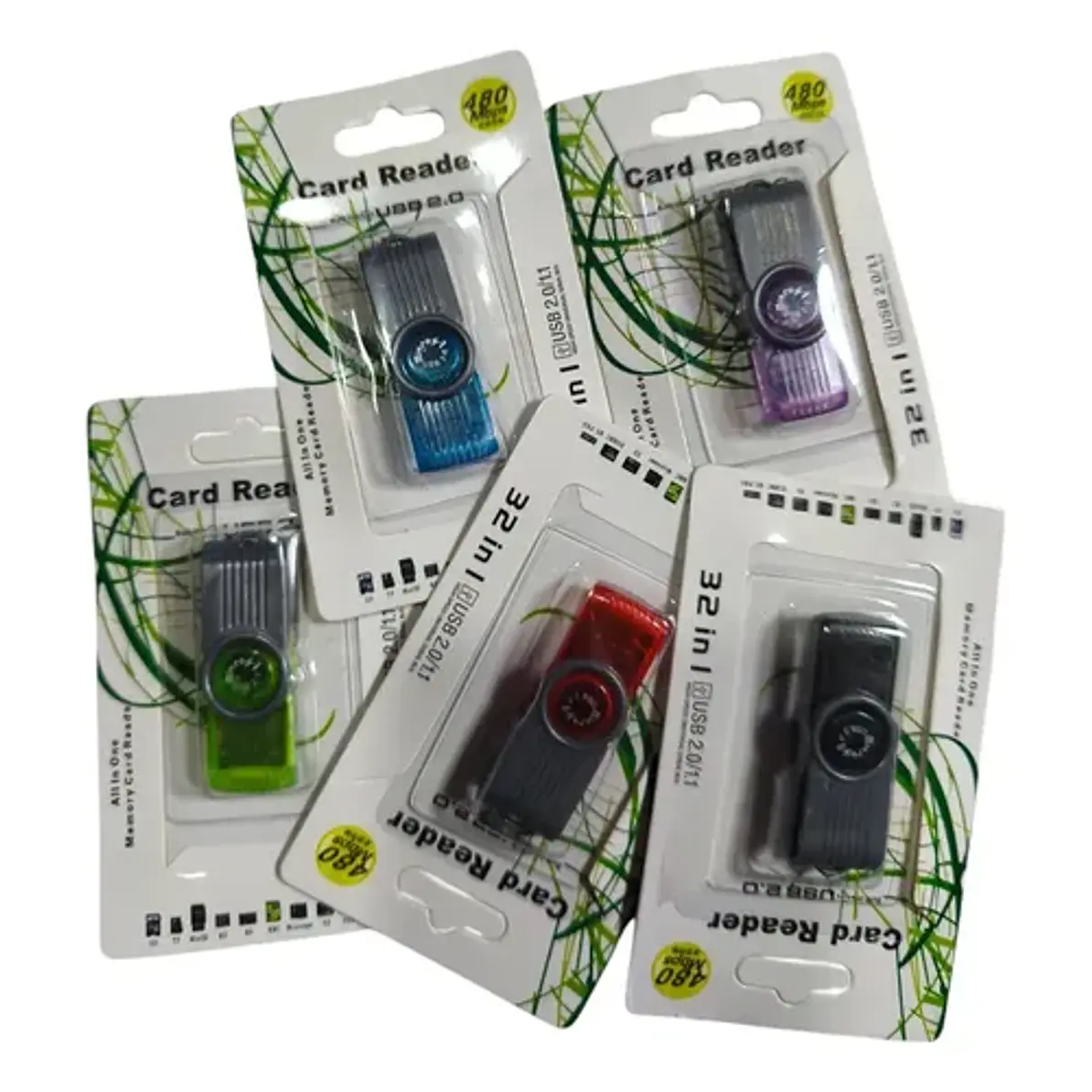 Adaptador Lector Usb De Tarjetas De Memorias Micro Sd 5