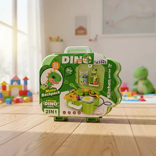 Maleta De Dinosaurios 21 Piesa KITCHEN Series