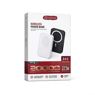 Power Bank Inalambrico Solma 20000mah Carga Rapida 22.5w