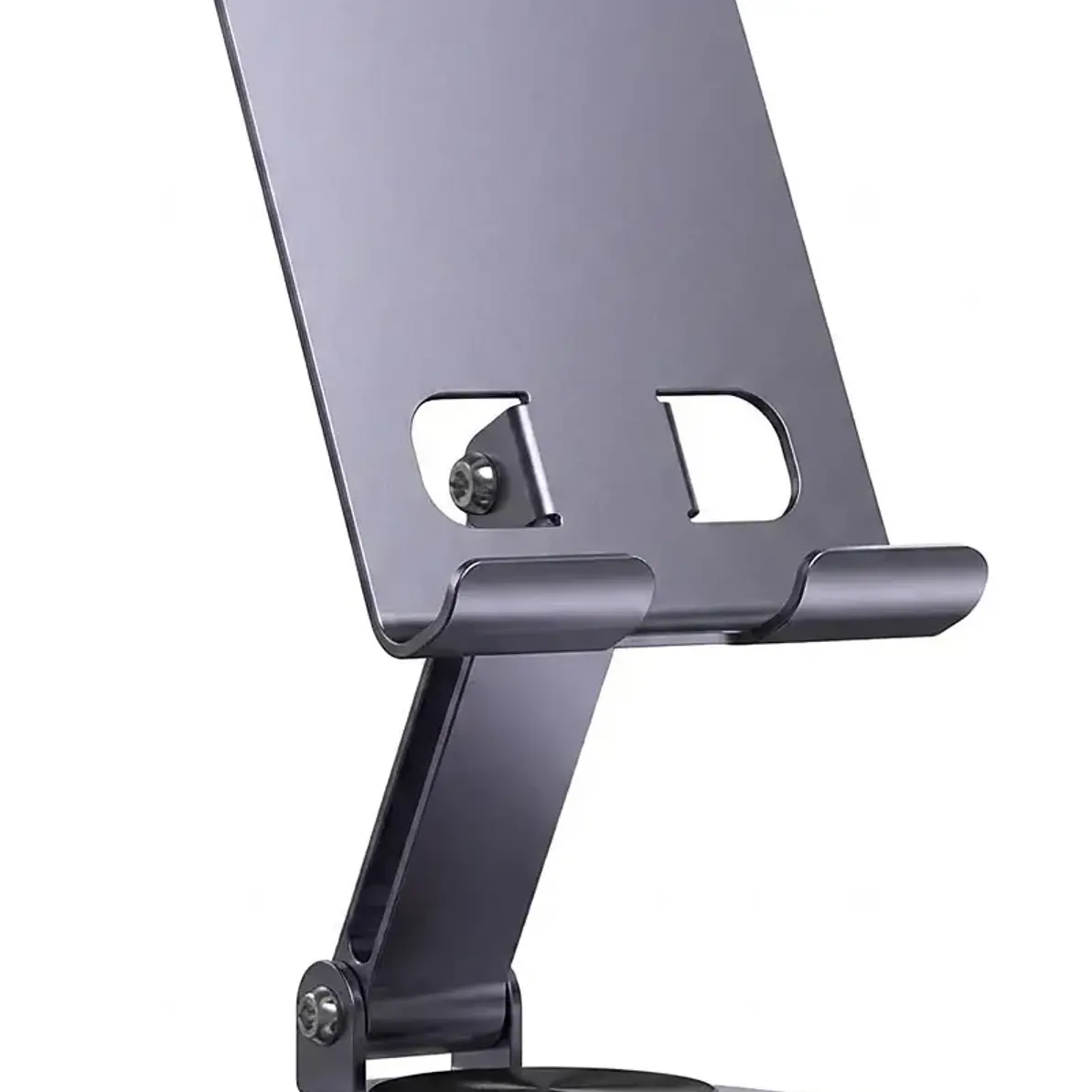 Soporte Metalico Giratorio 360° Plegable Universal Ajustable Porta Celular  4