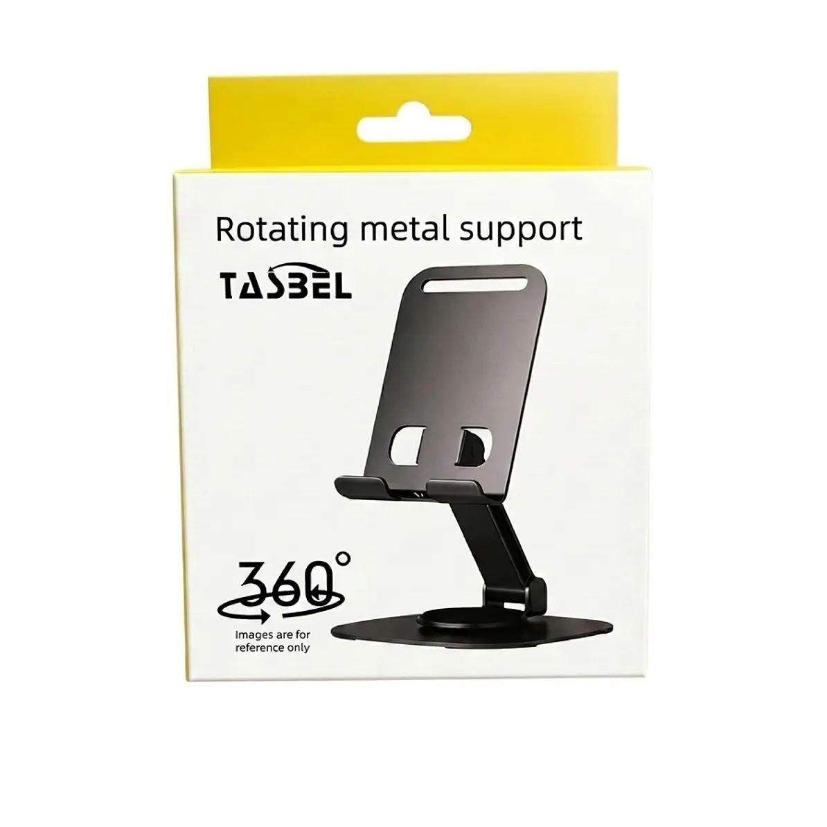 Soporte Metalico Giratorio 360° Plegable Universal Ajustable Porta Celular  3