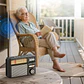 Radio Retro Solar Bluetooth AM/FM Modelo TS-969S Tasbel - Miniatura 8