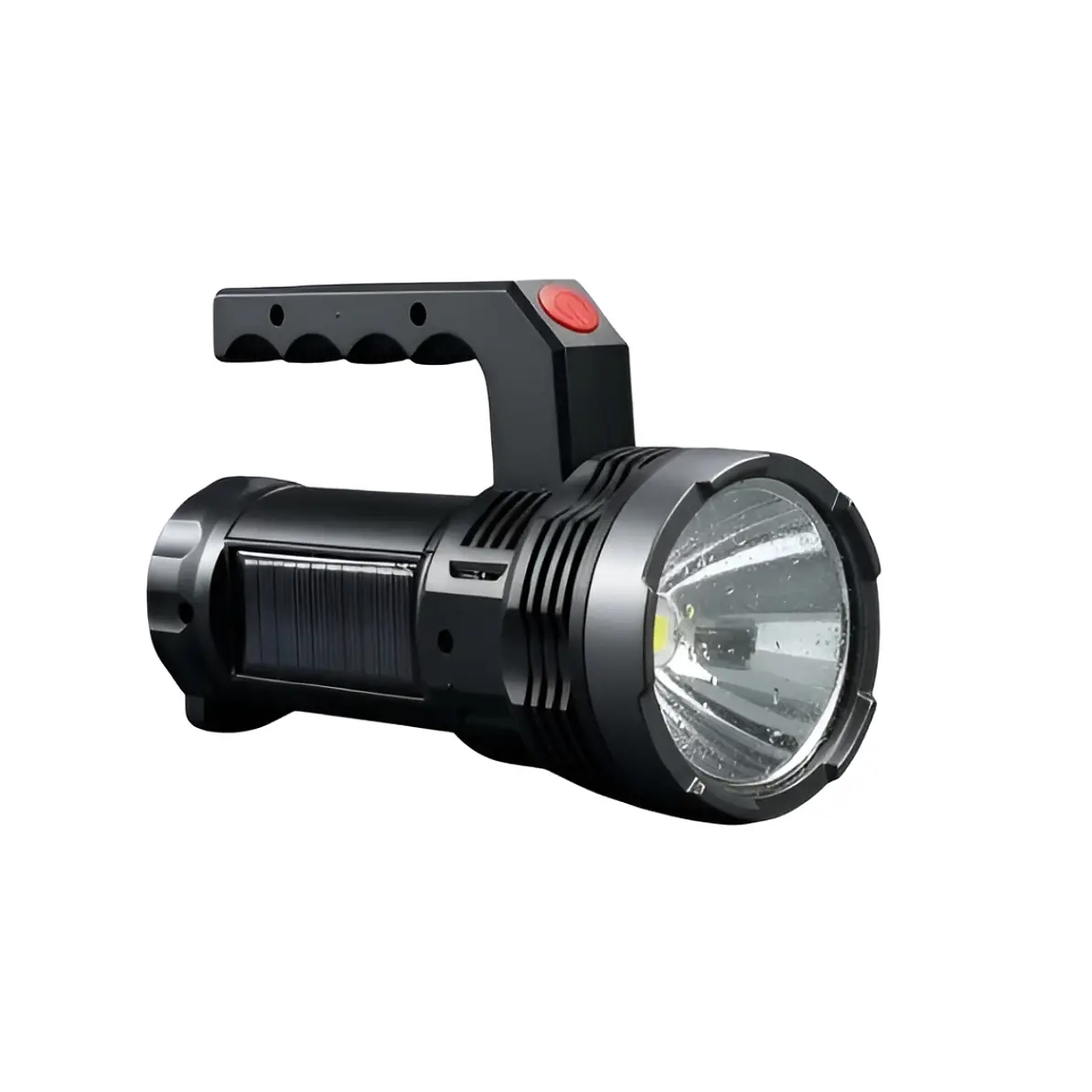  Linterna de Mano LED Recargable Solar y USB Modelo 828 1