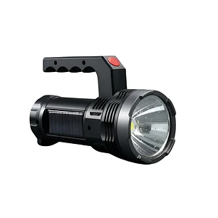  Linterna de Mano LED Recargable Solar y USB Modelo 828