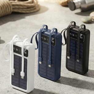 Power Bank Solar Solma SL-P128 30000mah Cargador Portatil