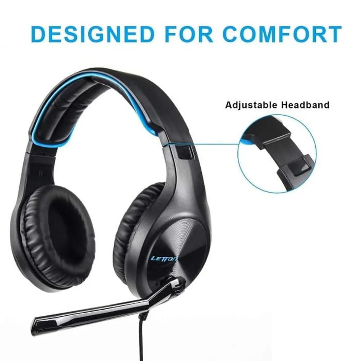 Audifonos Gamer Letton L-6 Multiplataforma Ps4/Xbox/Pc/Nsw 4