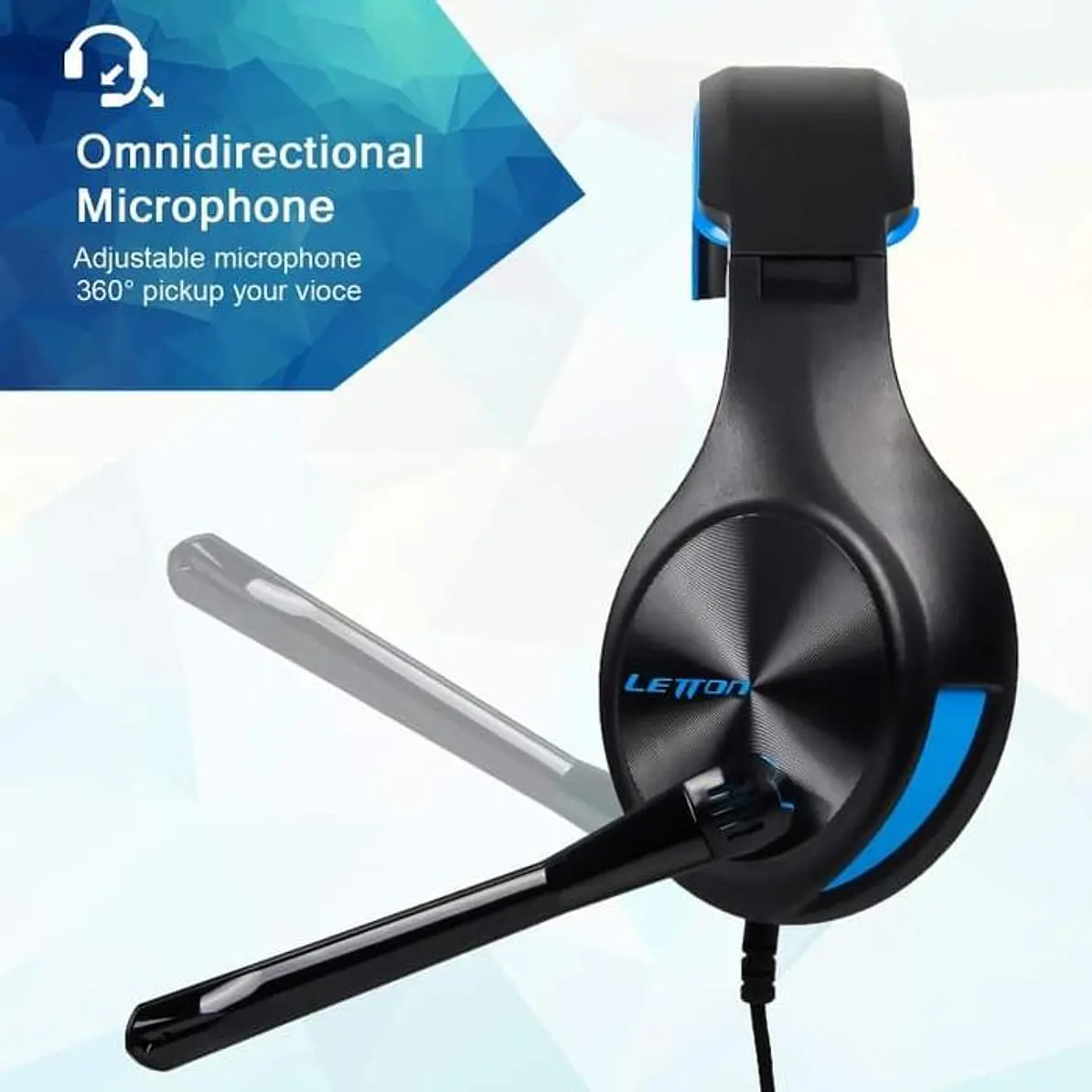 Audifonos Gamer Letton L-6 Multiplataforma Ps4/Xbox/Pc/Nsw 6