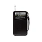 Radio Retro Portátil Pocket Cf-10 Fm/am Negro Mlab Black - Miniatura 4