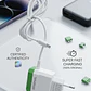 Cargador De Pared Carga Rápida Celular Micro USB Conector V8 - Miniatura 3